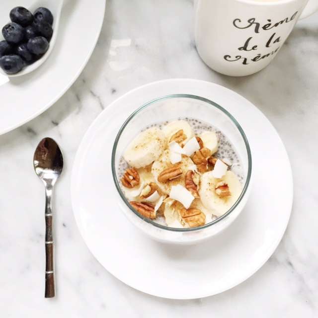 Chia Banana Pudding | Posh Little Designs