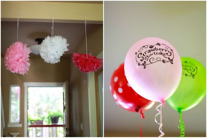 Strawberry Shortcake 4th Birthday - Posh Little Designs