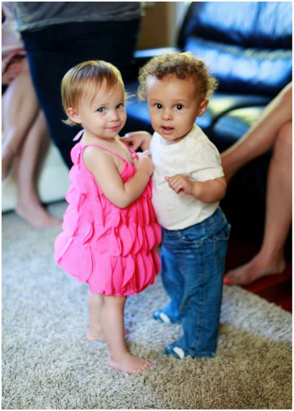 Little guests and friends