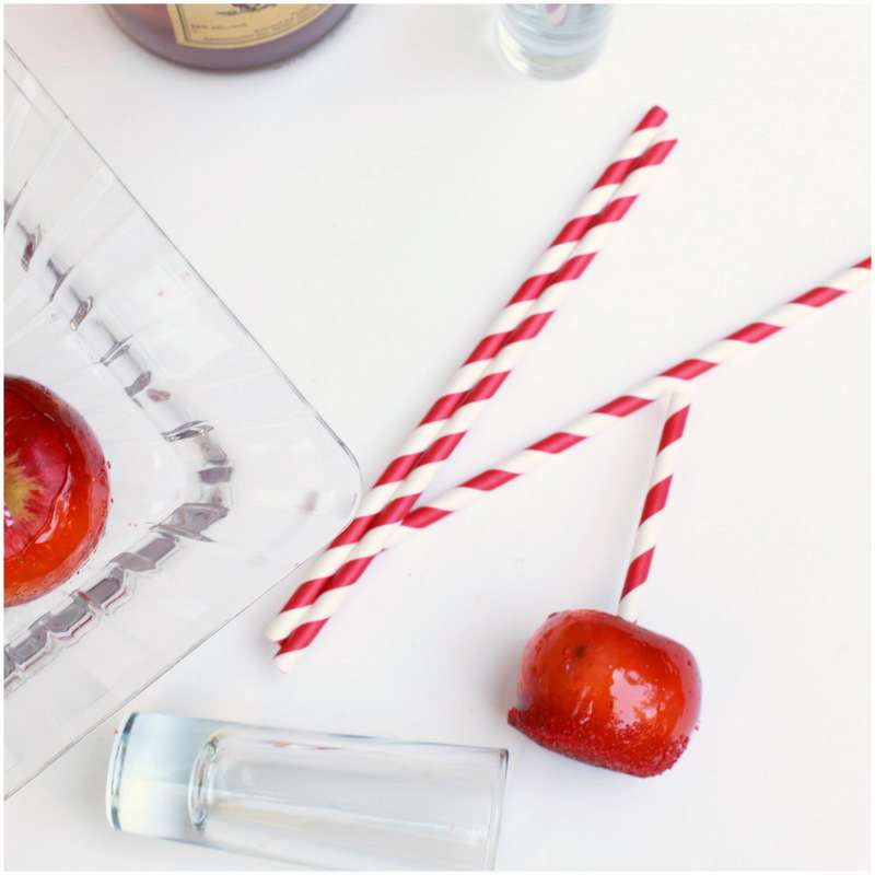 Spiked Candied Apples