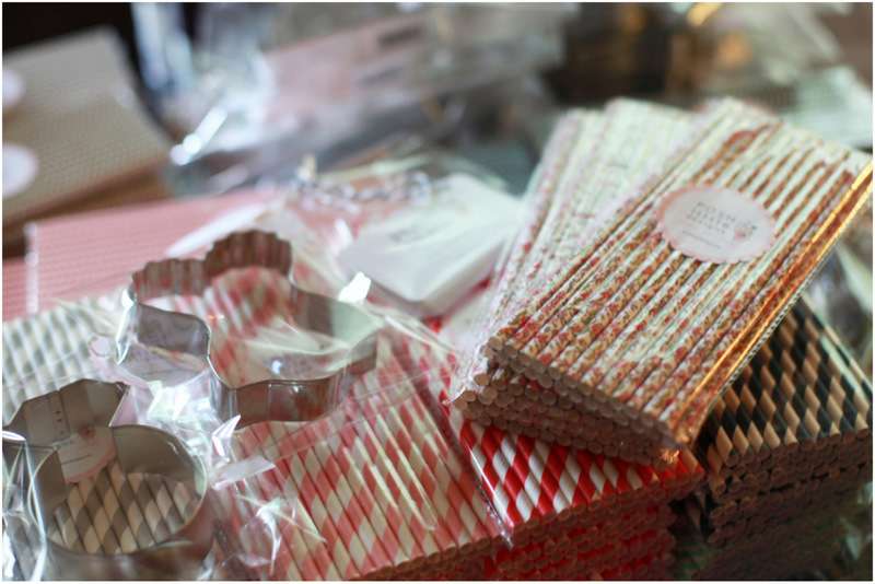 Posh Little Designs Products - Paper Straws Bustier Cookie Cutter