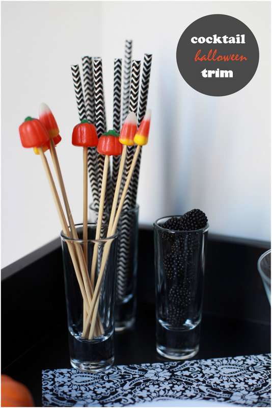 Halloween Cocktail Garnishes by PLD
