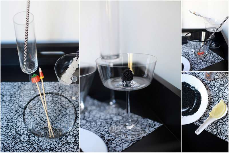 Halloween Cocktail Garnishes