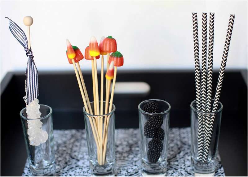 Halloween Cocktail Garnishes