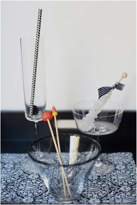 Halloween Cocktail Garnishes
