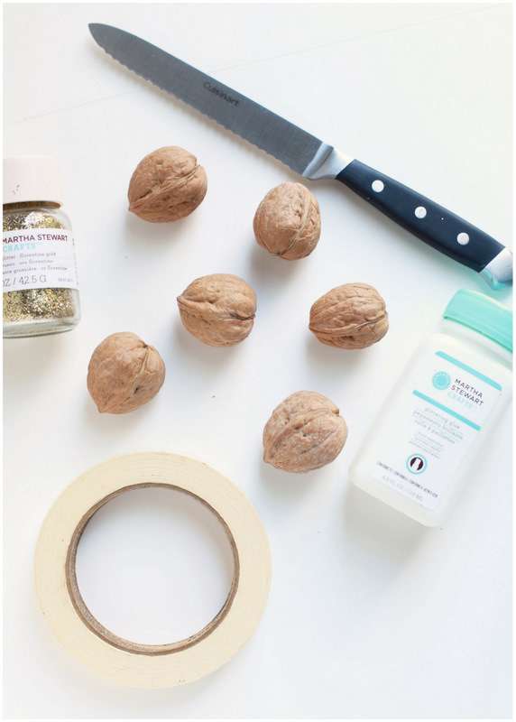 Simple yet elevated DIY walnut place card holders make the prettiest table decor for the holidays.