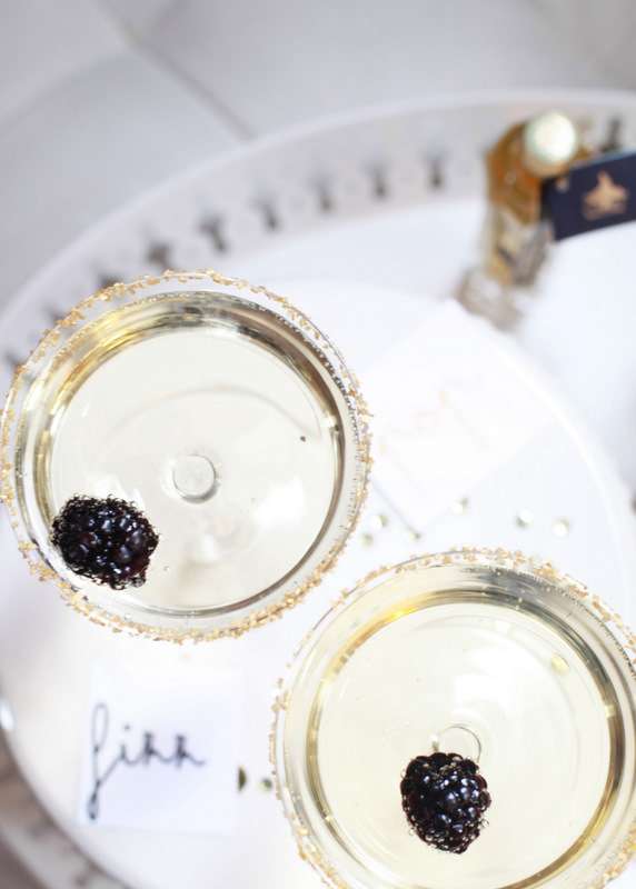 Posh Champagne Cocktail - PLD