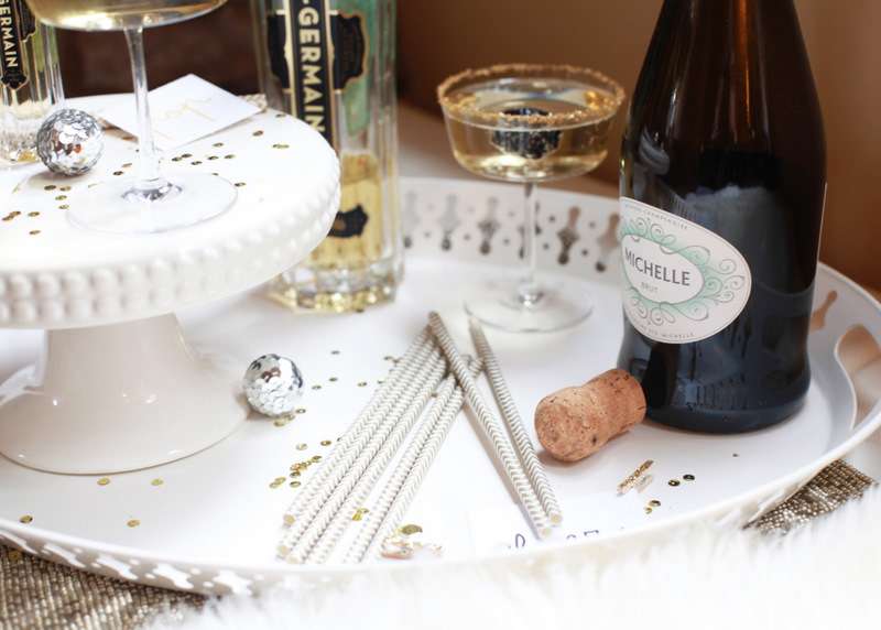 Posh Champagne Cocktail - PLD