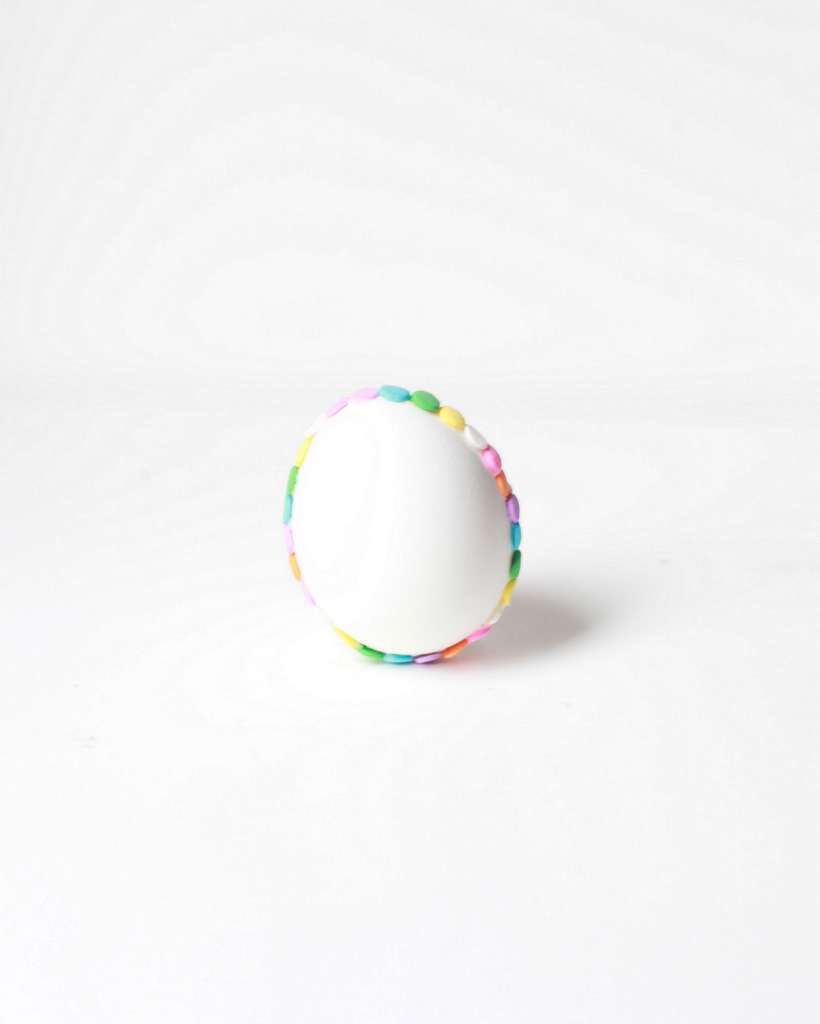 DIY Confetti Easter Egg, egg decorating ideas - Posh Little Designs
