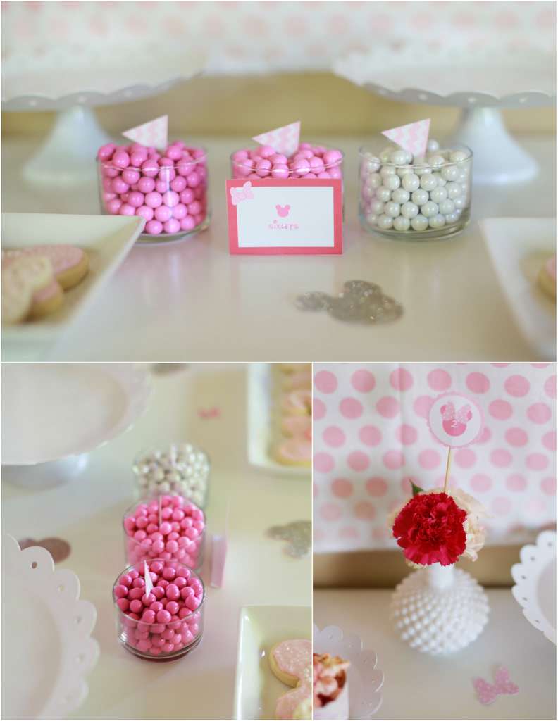 Ombre Minnie Mouse Birthday Party | Posh Little Designs