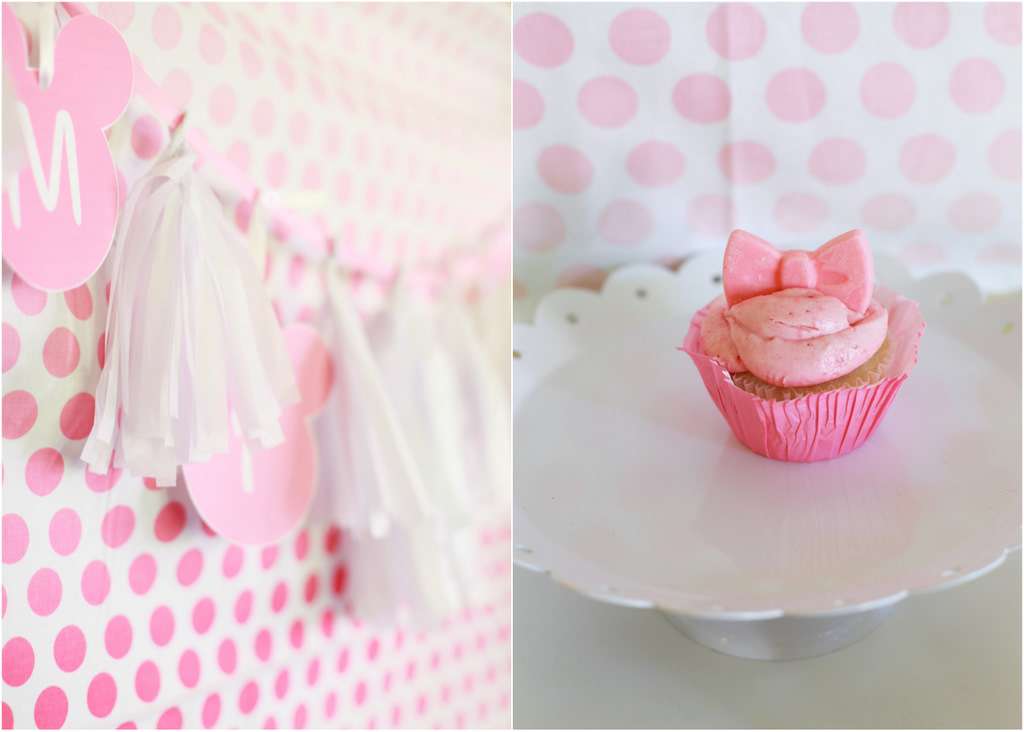 Ombre Minnie Mouse Birthday Party | Posh Little Designs