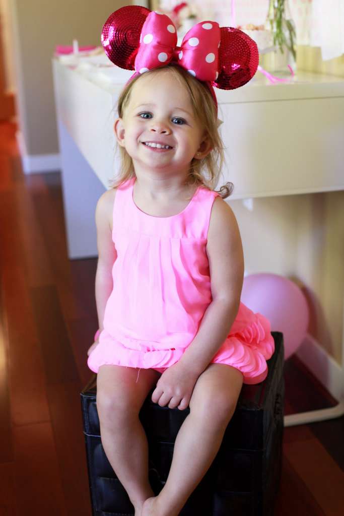 Ombre Minnie Mouse Birthday Party | Posh Little Designs