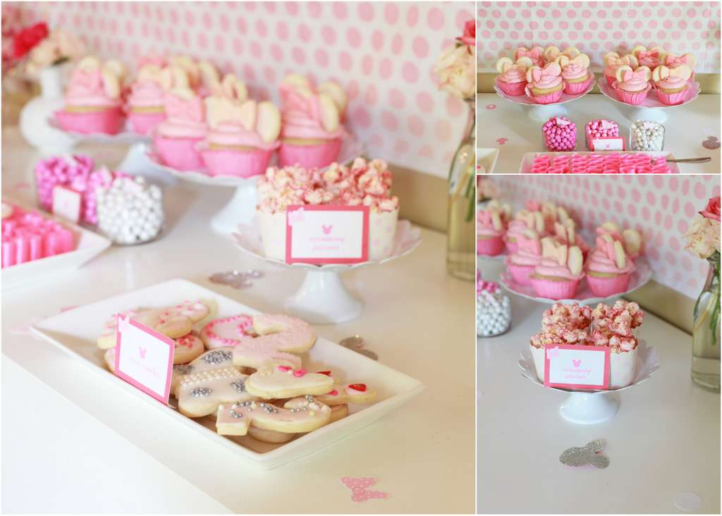 Ombre Minnie Mouse Birthday Party | Posh Little Designs