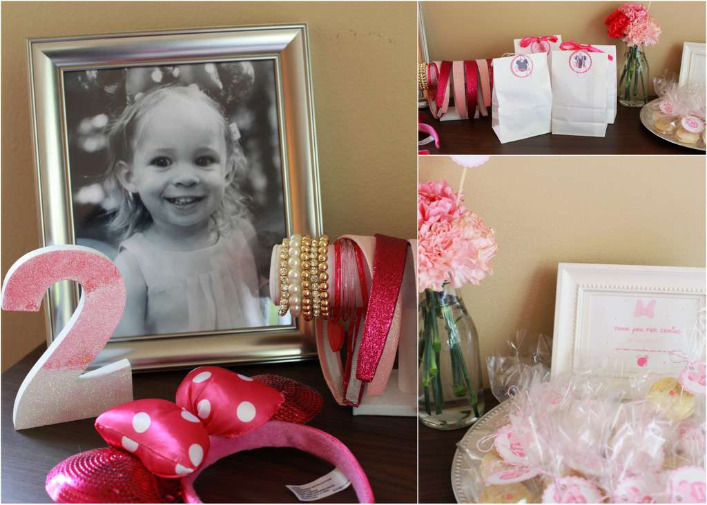Ombre Minnie Mouse Birthday Party | Posh Little Designs