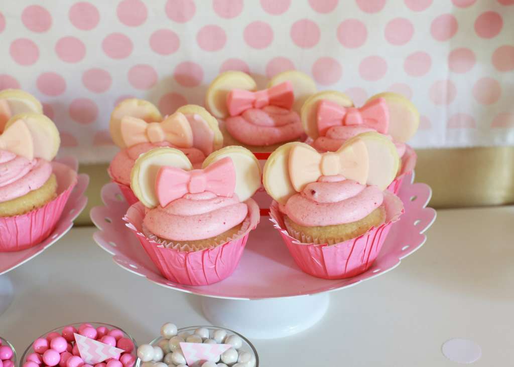 Ombre Minnie Mouse Birthday Party | Posh Little Designs