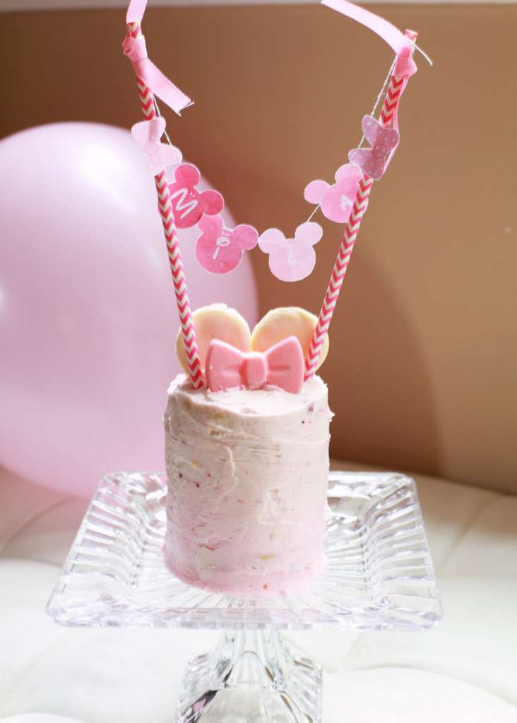 Ombre Minnie Mouse Birthday Party | Posh Little Designs