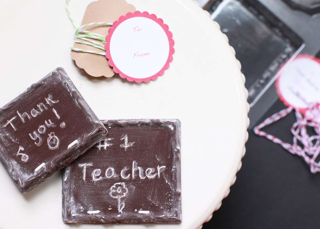 DIY Chocolate Chalkboards | Posh Little Designs