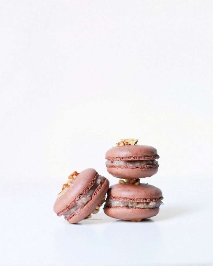 german_chocolate_french_macarons_recipe_baking