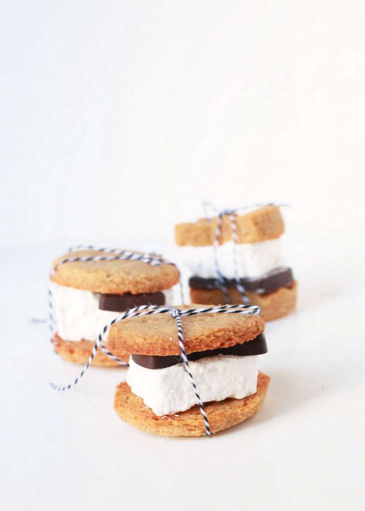 dark chocolate Saint Germaine s'mores