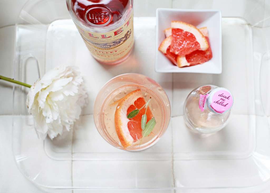 Lillet Rosé Spritz - Posh Little Designs