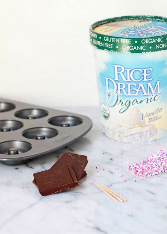 Mini Donut Popsicles- Posh Little Designs