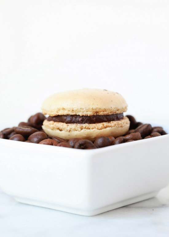 Chocolate Santa Marta Macarons | Posh Little Designs