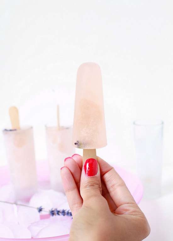Lavender Paloma Mini Popsicles | Posh Little Designs