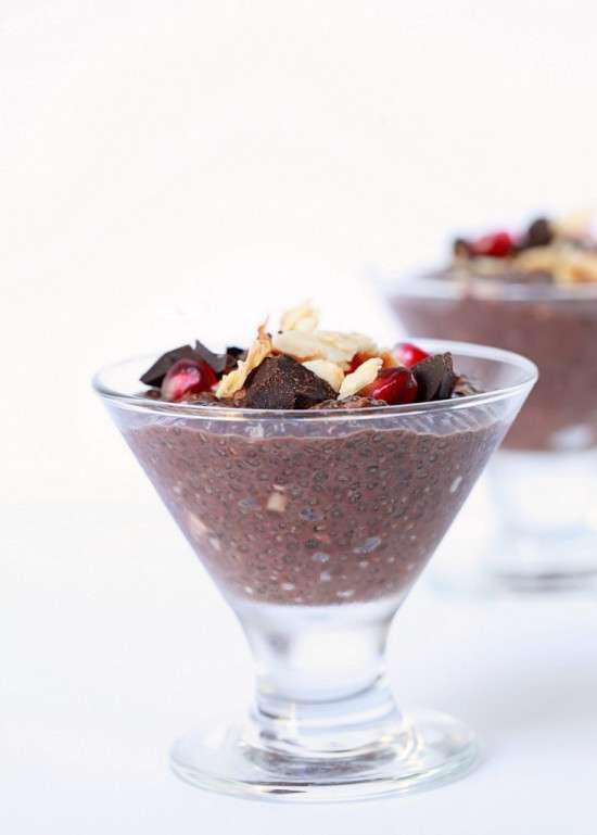 Chocolate Java Chia Pudding - Posh Little Designs