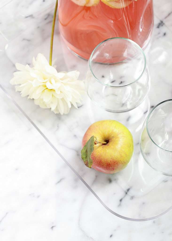 Apple Rosé Sangria