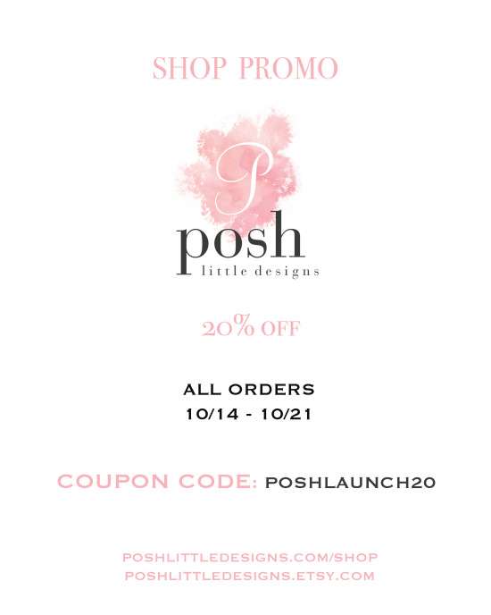 Posh Little Designs Coupon
