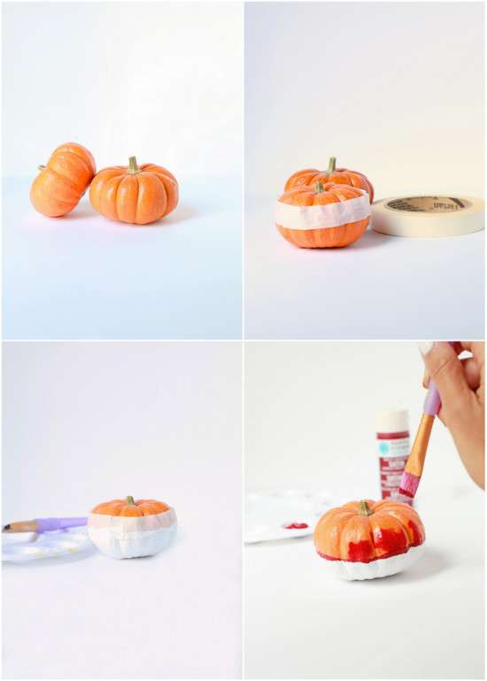 Pantone Mini Pumpkins DIY | Posh Little Designs