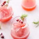 Recipe for cranberry Paloma tequila cocktails for the holiday season