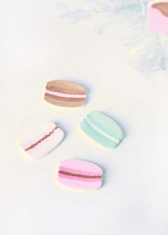 DIY Macaron Ornaments | Posh Little Designs