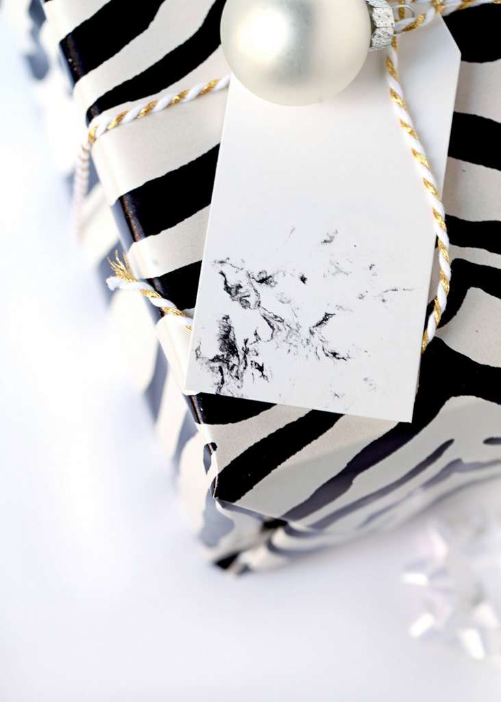 DIY Marble Gift Tags