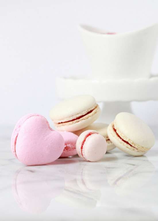Blood Orange French Macarons | Posh Little Designs