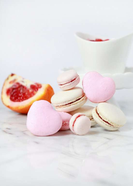 Blood Orange French Macarons | Posh Little Designs