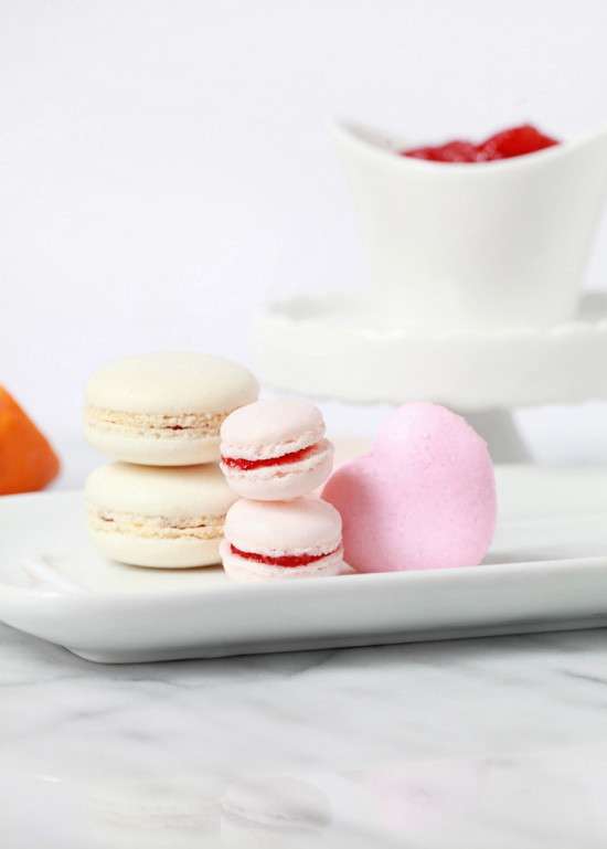 Blood Orange French Macarons | Posh Little Designs
