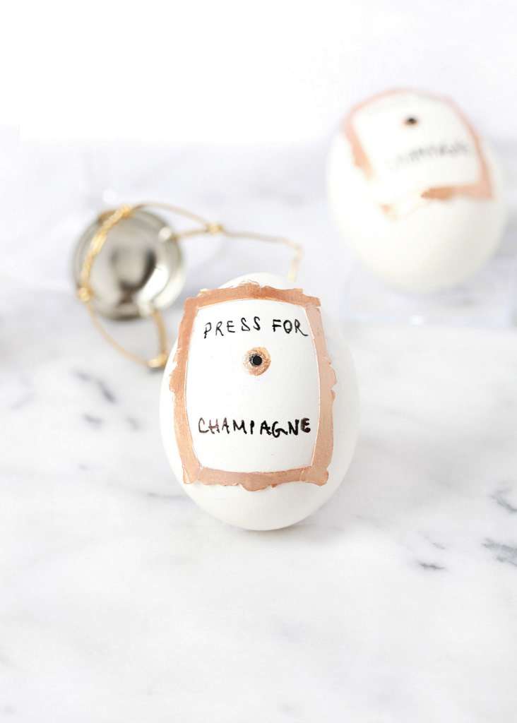 Press For Champagne Easter Eggs