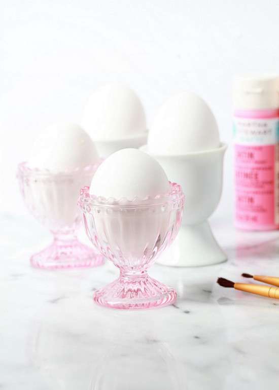 rosé - eggs - crafts