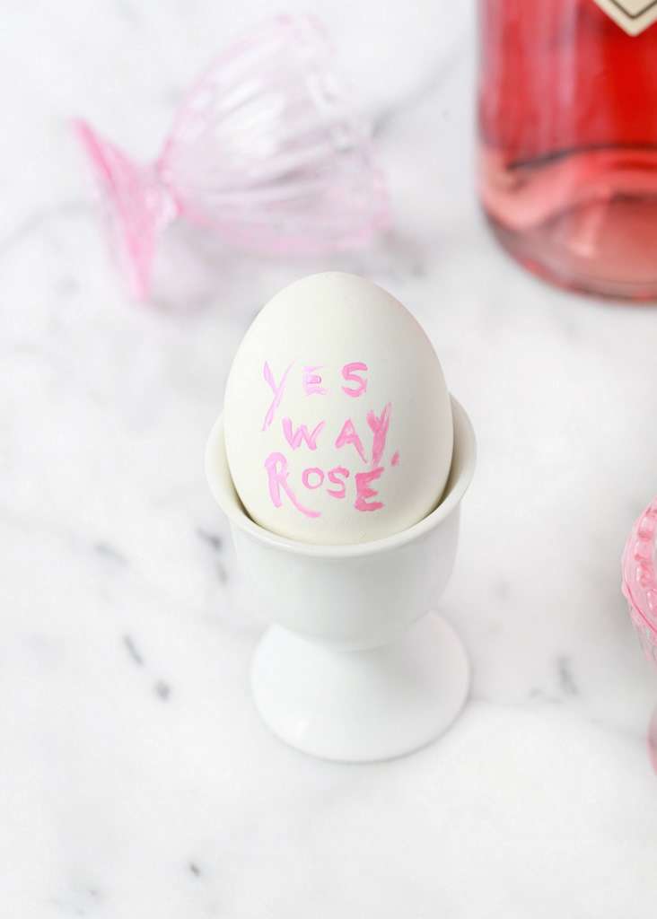 Yes Way Rosé Easter Eggs – DIY