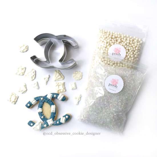 Chanel Sugar Cookies | OCD Obsessive Cookie Designer x Posh Little Designs