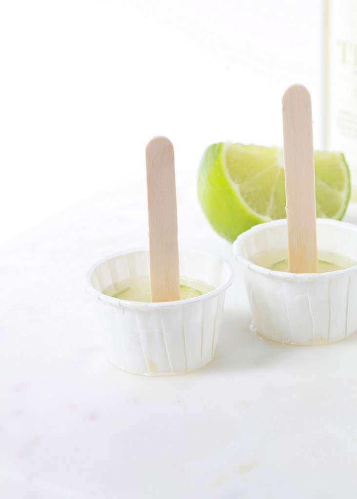 Cucumber Margarita Popsicles