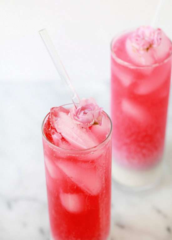 Hibiscus Coconut Iced Tea | Posh Little Designs