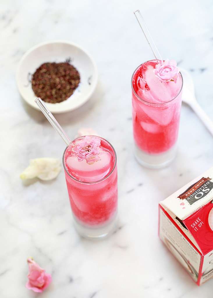 Hibiscus Coconut Iced Tea