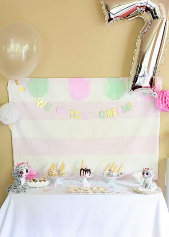 Ice Cream Beanie Boo Birthday | Posh Little Designs