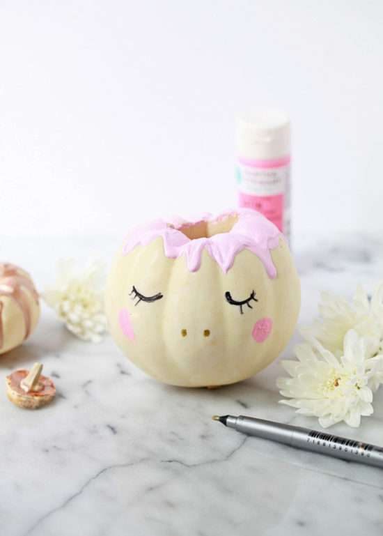 decorative unicorn pumpkins