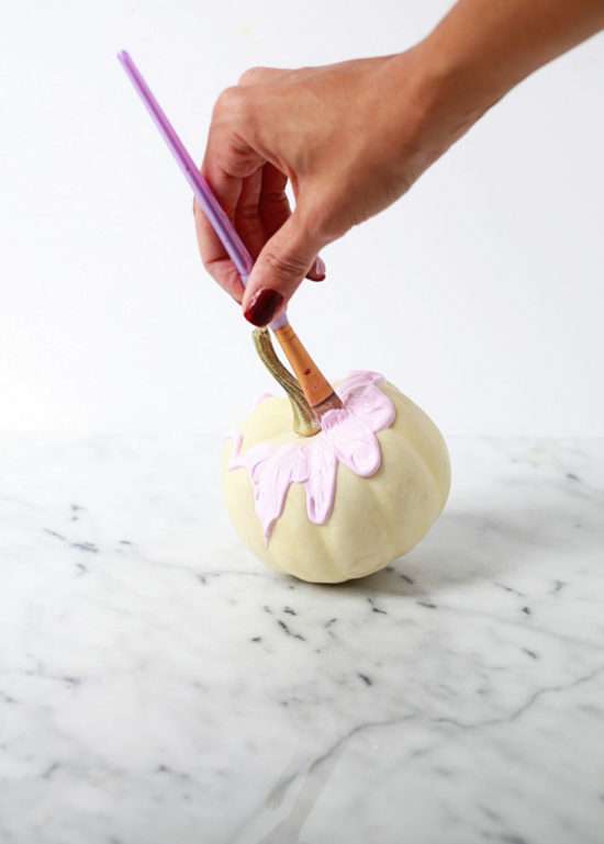 decorative unicorn pumpkins