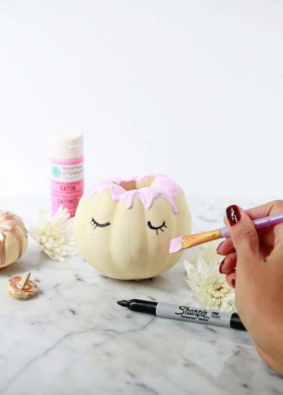 decorative unicorn pumpkins