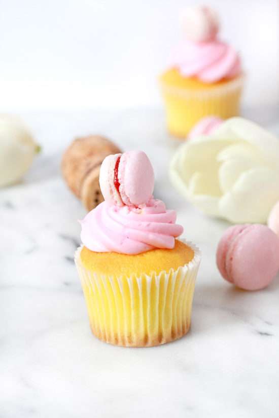 Mini Strawberry & Rose Macarons |Posh Little Designs x BFFF