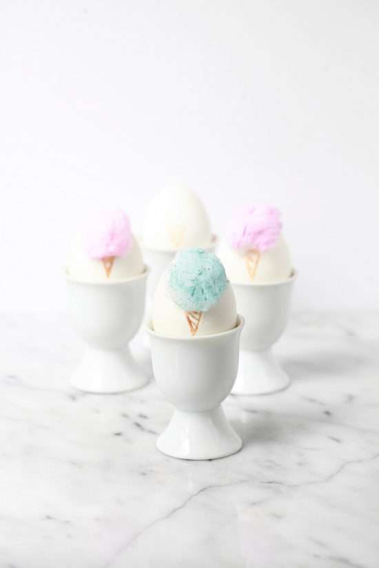 Cotton Candy Easter Eggs | Posh Little Designs